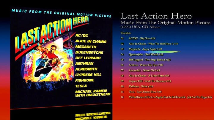 Last Action Hero (1993) Various - Original Motion Picture (1993) [CD Album OST]