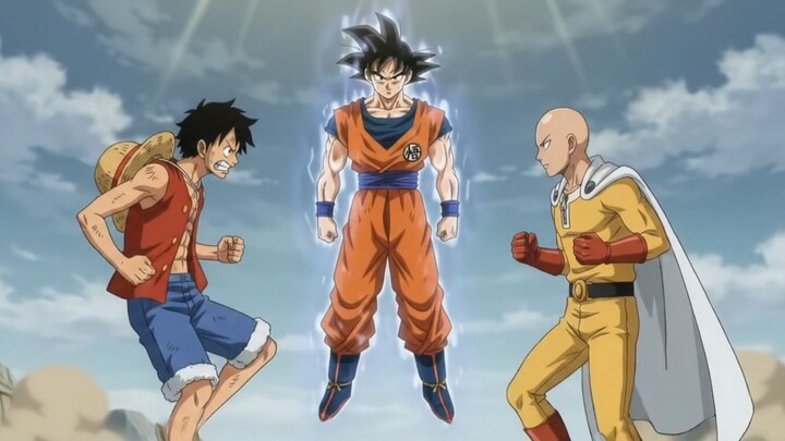 GOKU SAITAMA LUFFY