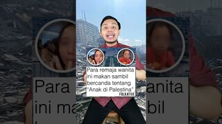 Ngatain anak Palestina sambil makan di MEKDI? #shorts