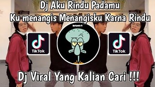 KARNA RINDU DJ REMIX - DJ KU MENANGIS MENANGISKU KARENA RINDU TIKTOK VIRAL REMIX TERBARU 2021