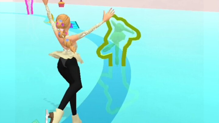 Bididong ikut kompetisi seluncur es sampai kepalanya lecet parah.