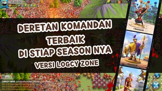 list bebrapa komandan terbarik di setiap season vesi logcy zone di tahun 2023