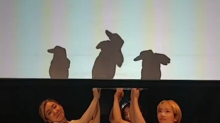 "Cute and Fun Hand Shadow Dance"