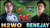 H2WO vs. RENEJAY (NAGKATAPAT SA RANK) ~ MOBILE LEGENDS