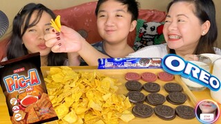 ASMR PIC-A & OREOS | SNACKS