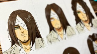 คุณจะวาดเอเรน เยเกอร์โดยใช้ตัวละครอนิเมะ 9 แบบนี้ได้อย่างไร?
