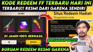 KODE REDEEM FREE FIRE TERBARU 17 MARET 2023 HARI INI