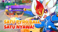 SATU PYRO BALL, SATU NYAWA! SADIS! - Cinderace Pokemon Unite