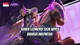 Suara Leomord Skin Abyss Bahasa Indonesia Mobile Legends