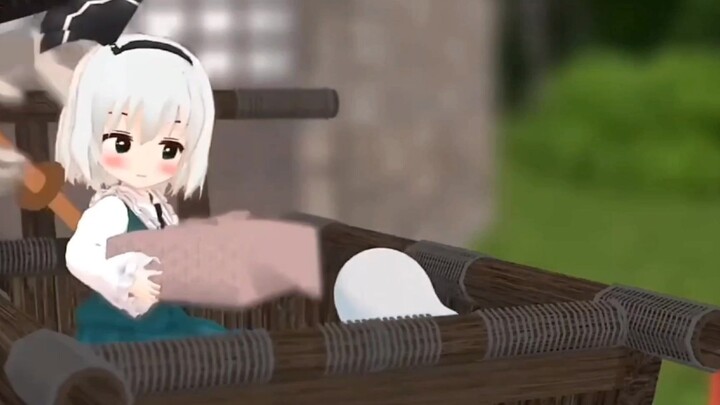 [Animasi]MMD 3D: Dongfang Project - Youmu Konpaku