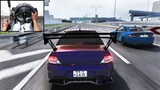 Mitsubishi Lancer Evolution IX & 2018 BMW M2 Tuned | Assetto Corsa | Steering Wheel Gameplay