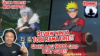 REVIEW NINJA B5 TOBIRAMA TERGG DNG COMBO HIRUZEN DAN GACHA LAGI 20 TIKET DAN 9RIBU GOLD MENCARI B5