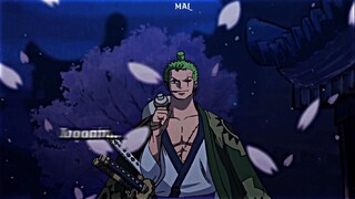 babang zoro memang cool dah😎