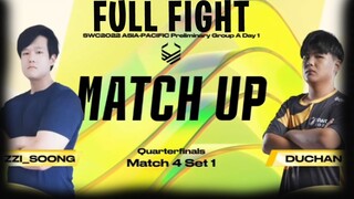 SWC 2022 APAC DAY 1 ZZI SOONG VS DUCHAN ALL FIGHT