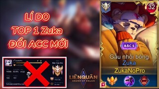 LÍ DO TOP 1 ZUKA ĐỔI ACC MỚI - HÀNH TRÌNH COMEBACK TOP BXH ZUKA CỦA ZUKANOPRO Ở ACC MỚI #2