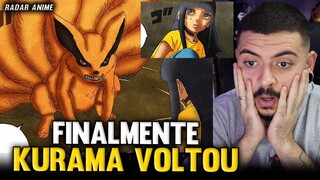 BOMBA!! KURAMA VOLTOU ATRAVÉS DA HIMAWARI EM BORUTO TWO BLUE VORTEX CAP 09