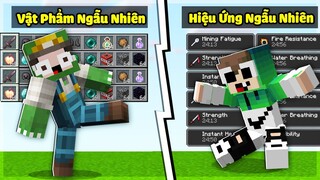 Minecraft Bedwars, Nhưng Vật Phẩm Ngẫu Nhiên Đại Chiến Với Hiệu Ứng Ngẫu Nhiên Cùng Noob Team