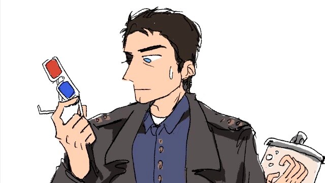 [Doctor Who funny handwriting] That swordsman Tehu