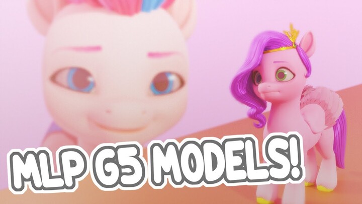 MLP G5 MODELS IN BLENDER