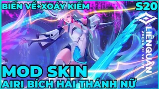 Hướng Dẫn Mod Skin Airi Bích Hải Thánh Nữ Liên Quân Mùa 20 |