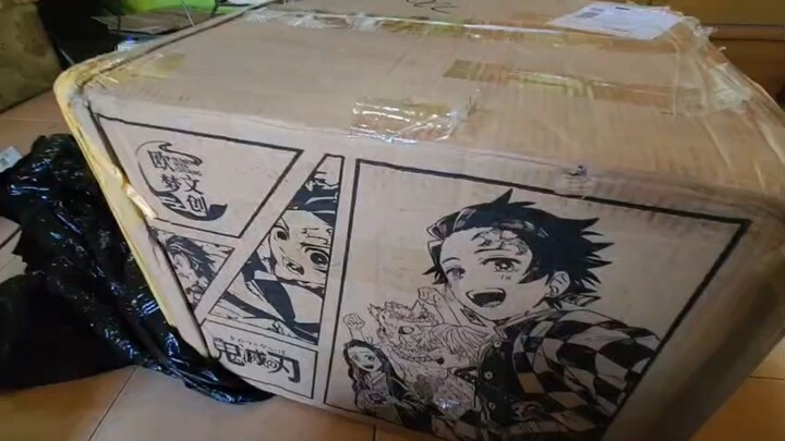 Unboxing 36 box card Demon Slayer