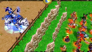 In "Warcraft 3", the level 10 White Tiger still can't defeat which level 5 heroes?