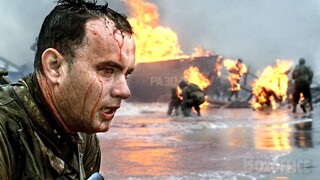 D-Day at Omaha beach | Saving Private Ryan | CLIP