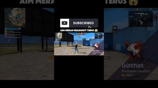 CARA MUDAH HEADSHOT FREE FIRE | FREE FIRE | FREE FIRE INDONESIA #shorts