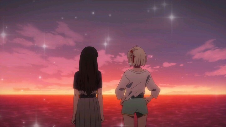 calming scenes, in every anime series clips