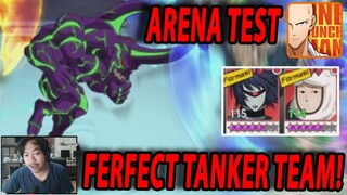 🔥🔥SSR+ KABUTO WITH FERECT TANKER TEAM SHOWCASE ARENA! - ONE PUNCH MAN:The Strongest
