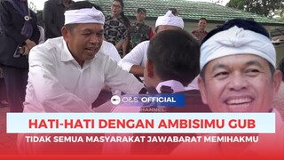 HATI-HATI DENGAN AMBISIMU GUB ‼️