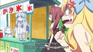 Jashin-chan Dropkick! Episode 6!!! Dropkick On My Devil! Kouji Versus Jashin-chan! Shaved Ice Battle