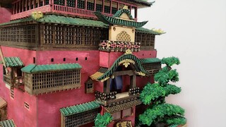 Spirited Away Yubama's oil house model
