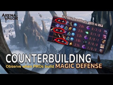 AoV | Counterbuilding guide: Let’s study when the TOP TEAMS build magic defense