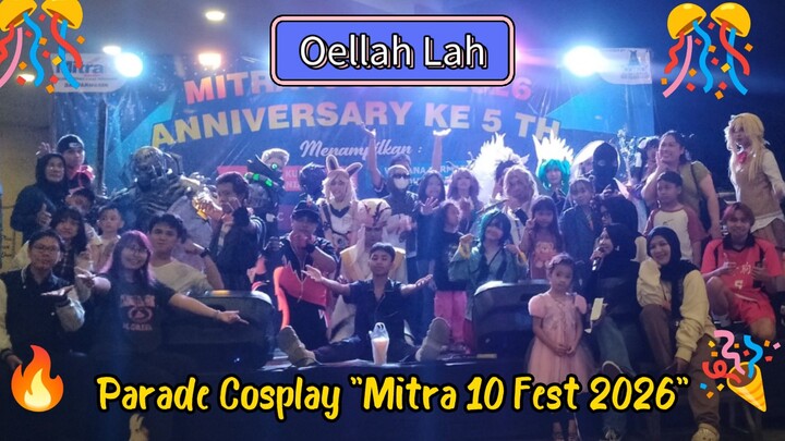 Parade Cosplay di Mitra 10 Fest 2026