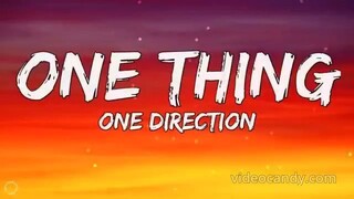 One Direction - One Thing (slowed+reverb+lyrics)
