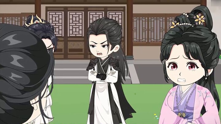 In the second episode, he dared to call for help even after being beaten.