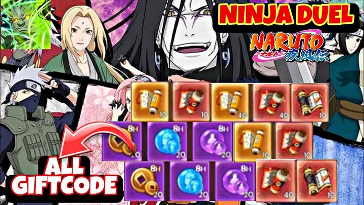 Ninja Duel All Giftcode Gameplay - Naruto RPG Game Android