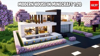 Minecraft 1.20 - Modern house tutorial