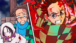 ฉันวิวัฒนาการเป็น TANJIRO ใน Demon Slayer