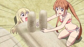 搞笑动漫，笨女孩