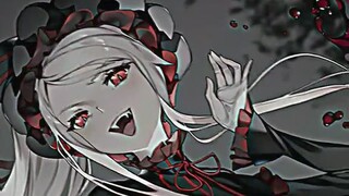 Shalltear bloodfallen NPC yang di design buat by one sama player, Nyatanya jika ainz yang gak pake f