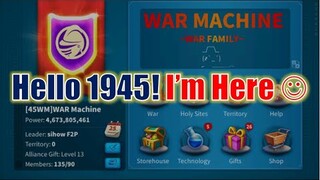 Hello 1945! My name is MissingJo and I'm Here :D