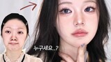【gojiseung】Korean beauty blogger | Imitation of Chinese Douyin makeup | Perfect face-changing transf