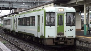 【信越本線・羽越本線・磐越西線】電車と気動車が入り混じる新津駅 列車発着シーン集（キハ110系、GV-E400系、E129系、E491系）2021.9