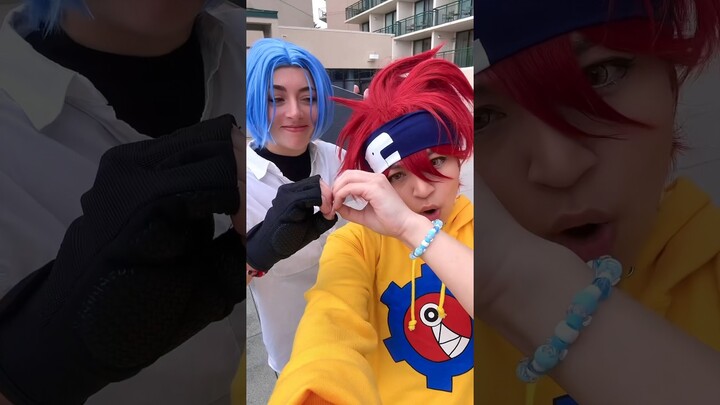 SK8 THE INFINITY INTRO TRANSITION! #anime #shorts #cosplayer #sk8theinfinity
