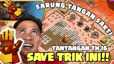 Tantangan tangan sakti milik barking th 16 clash of clans