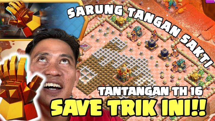 Tantangan tangan sakti milik barking th 16 clash of clans