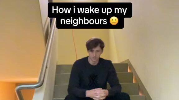 he has a very deep voice