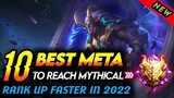 10 BEST META HEROES MOBILE LEGENDS 2022 - SEASON 26 (UPDATE) | Mobile Legends Tier List